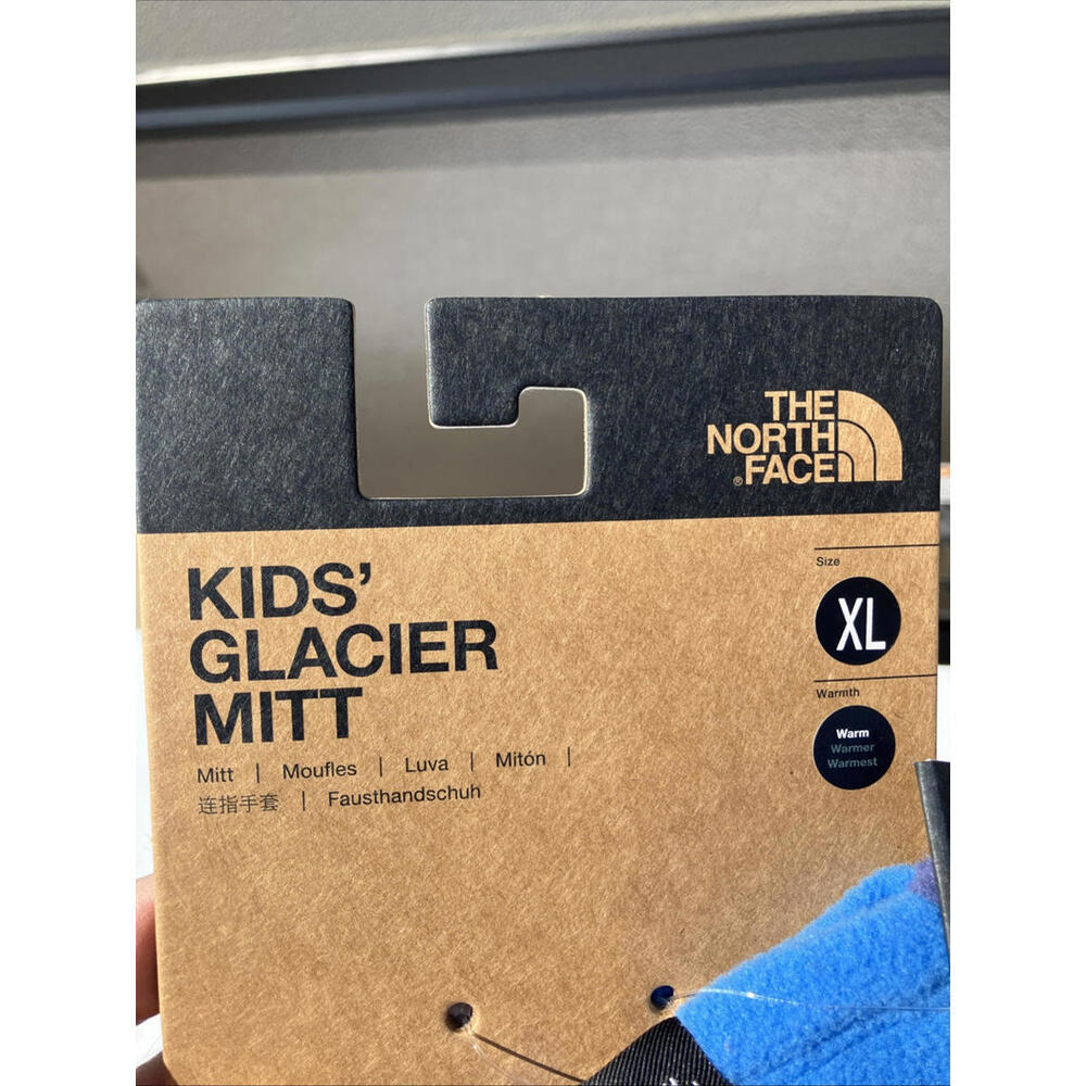 The North Face Kids Montana Ski Mitt Extra Large Optic Blue NF0A7RHRI0K XL Glove - Picture 2 of 6